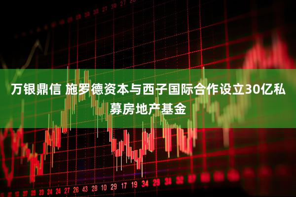 万银鼎信 施罗德资本与西子国际合作设立30亿私募房地产基金