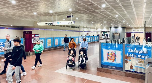 港盛国际 “Shanghai Let's Meet”视觉艺术展登陆米兰地铁站