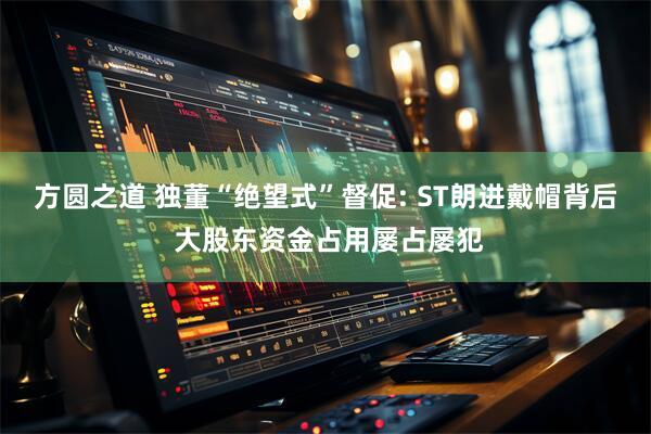方圆之道 独董“绝望式”督促: ST朗进戴帽背后 大股东资金占用屡占屡犯